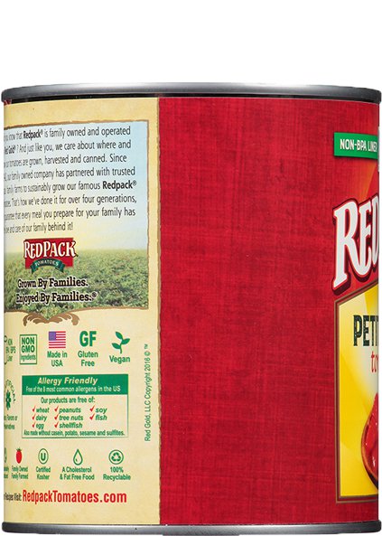 Redpack Canned Petite Diced Tomatoes 28 oz Image:3