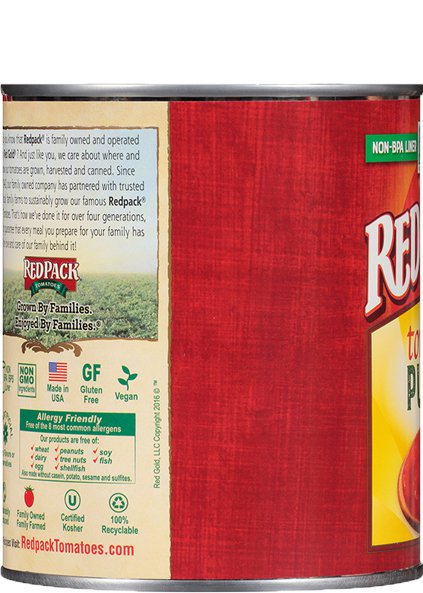 Redpack Canned Tomato Puree 29 oz Image:3