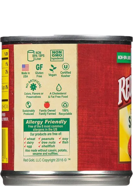Redpack Canned Tomato Sauce 8 oz Image:3
