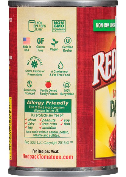 Tomato Paste Can 6 oz Image:3