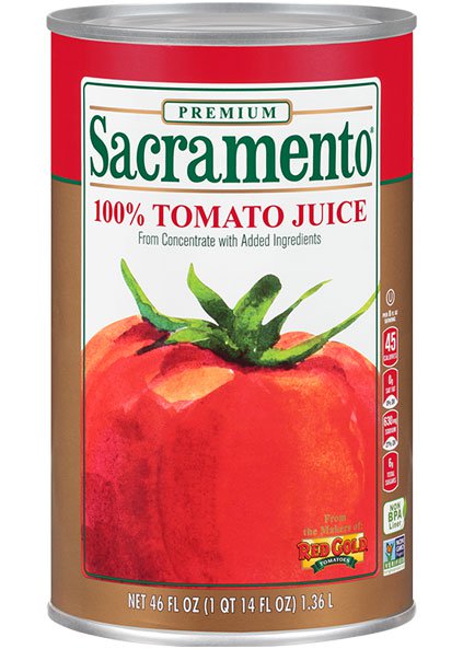Sacramento Fresh Canned Tomato Juice 46 oz