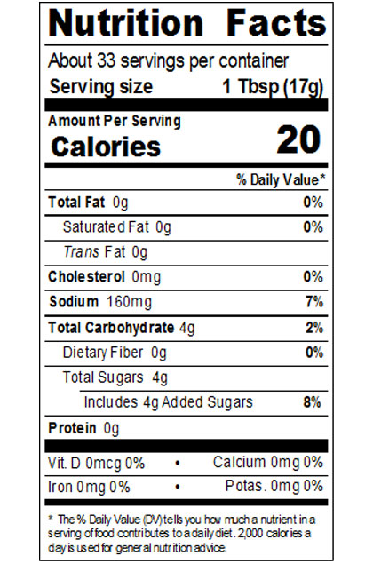 20 oz Tomato Ketchup Made with Sugar Image:2