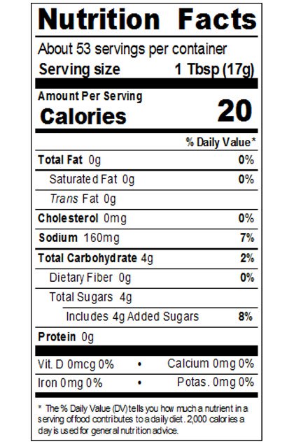 32 oz Tomato Ketchup Made with Sugar Image:2