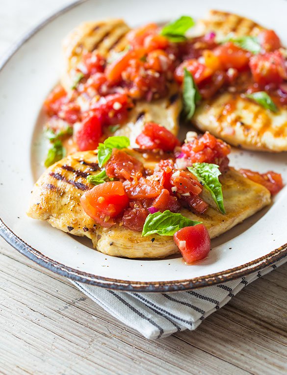 Bruschetta Grilled Chicken