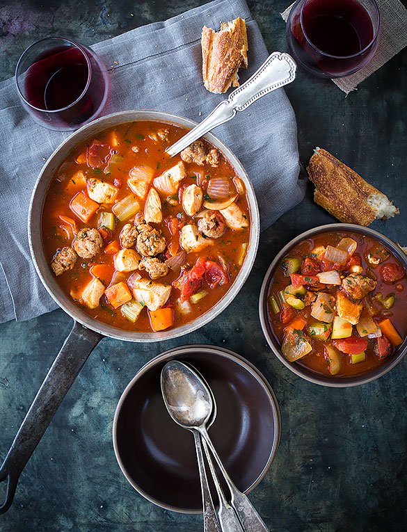 Chicken Sausage Stew