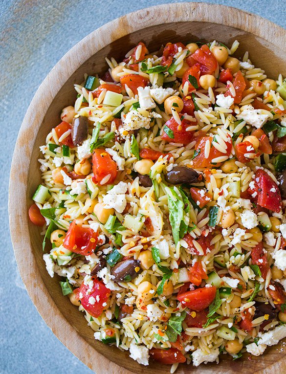 Mediterranean Orzo Pasta Salad