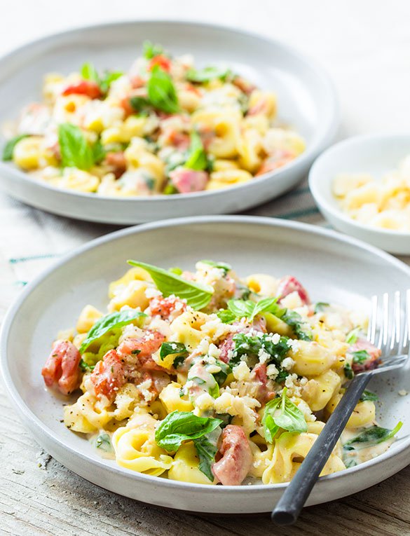 Tomato Florentine Tortellini