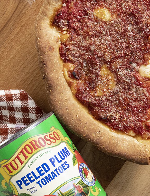 Chicago Deep Dish Pizza