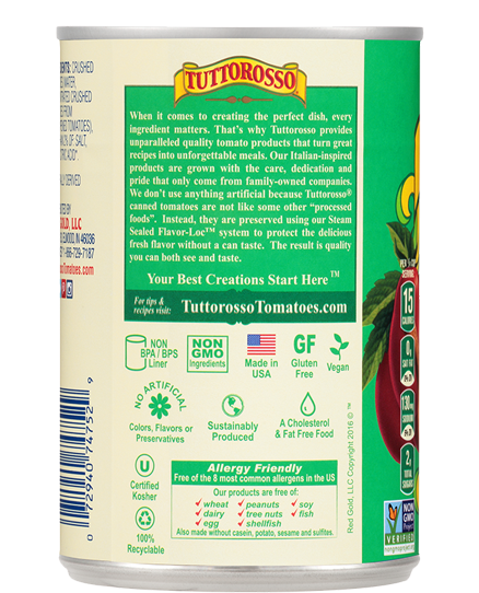 Crushed Tomatoes with basil 15 oz Image:2