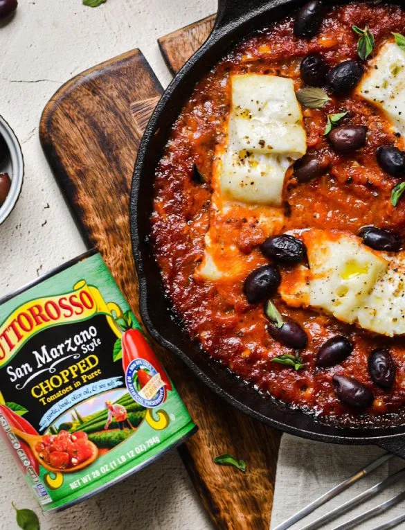 Baked Fish in Tomato Sauce