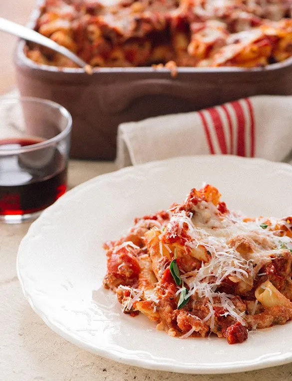 Baked Ziti with Italian Sausage
