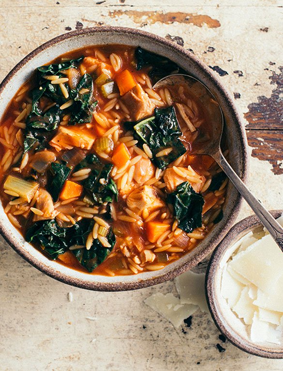 Chicken Florentine Soup with Kale