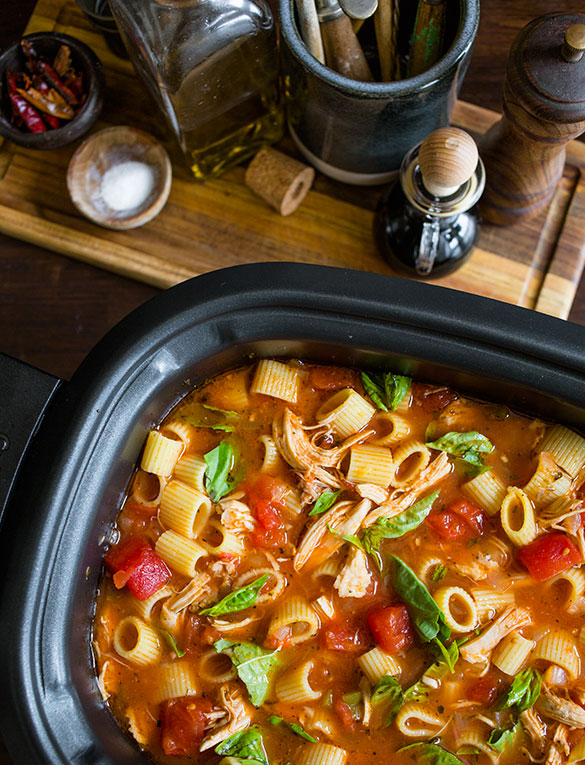 Chicken Cacciatore Soup