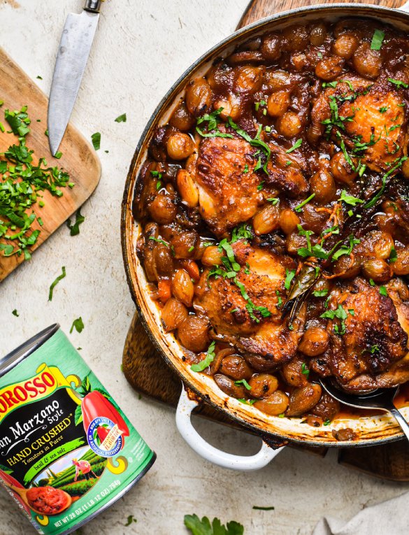 Coq au Vin With a Twist