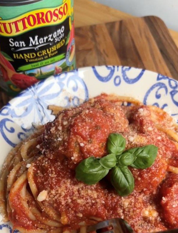 Grandmother’s Meatballs + Sunday Sauce