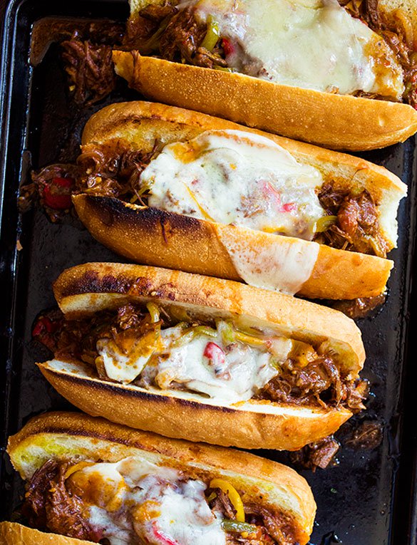 Italian Beef Sandwich with Au Jus