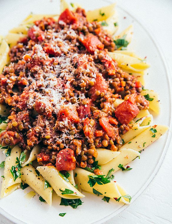 Lentil Bolognese