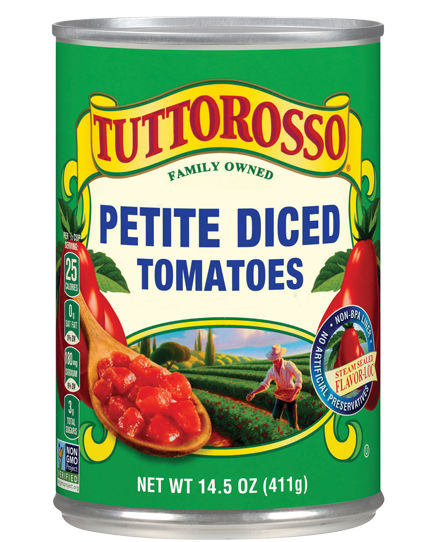 Petite Diced Tomatoes 14.5 oz Image:1