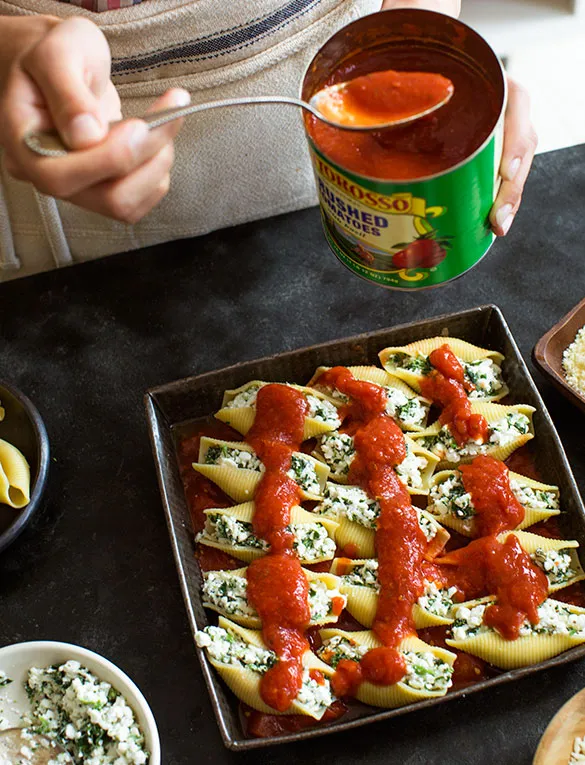 Stuffed Shells Florentine
