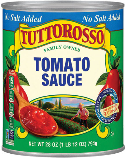No Salt Added Tomato Sauce 28 oz Image:1