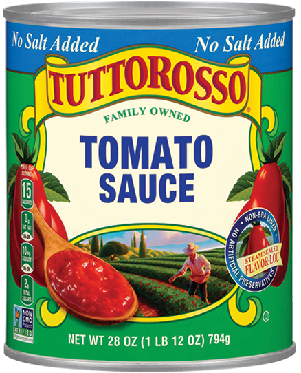 No Salt Added Tomato Sauce 28 oz
