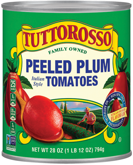 Peeled Plum Tomatoes 28 oz Image:1
