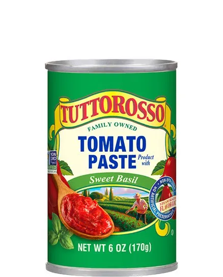Tomato Paste with Sweet Basil 6 oz Image:1