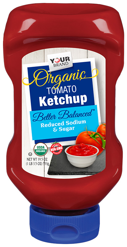 19.5 oz Organic Better Balanced® Tomato Ketchup