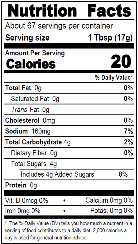 2×40 oz Tomato Ketchup Made with Sugar Image:2