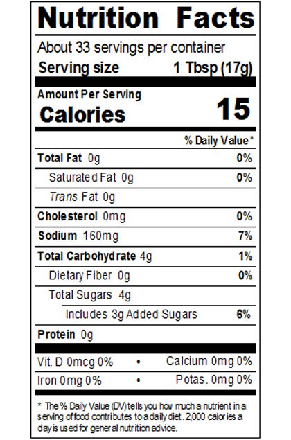 20 oz Tomato Ketchup with Natural Sugar Image:2