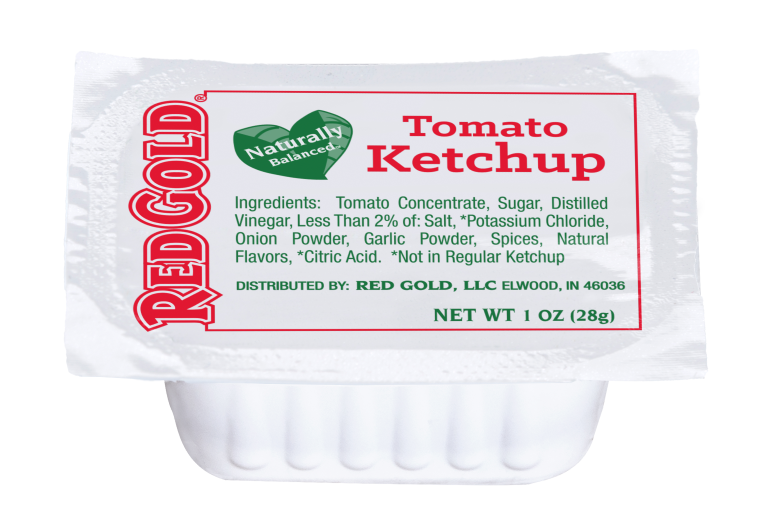 1 oz Red Gold Naturally Balanced Tomato Ketchup Image:1