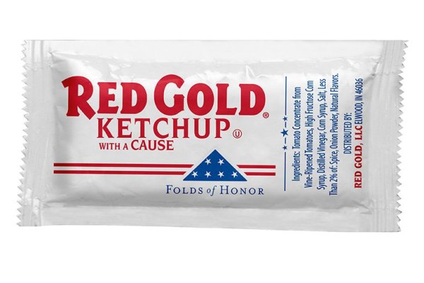 9 gr 1000 ct Red Gold Fancy Tomato Ketchup