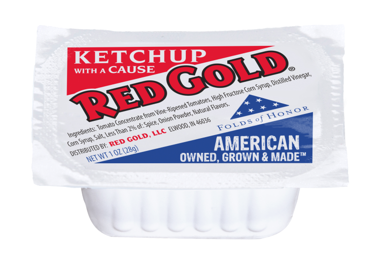 1 oz Red Gold Tomato Ketchup Image:1