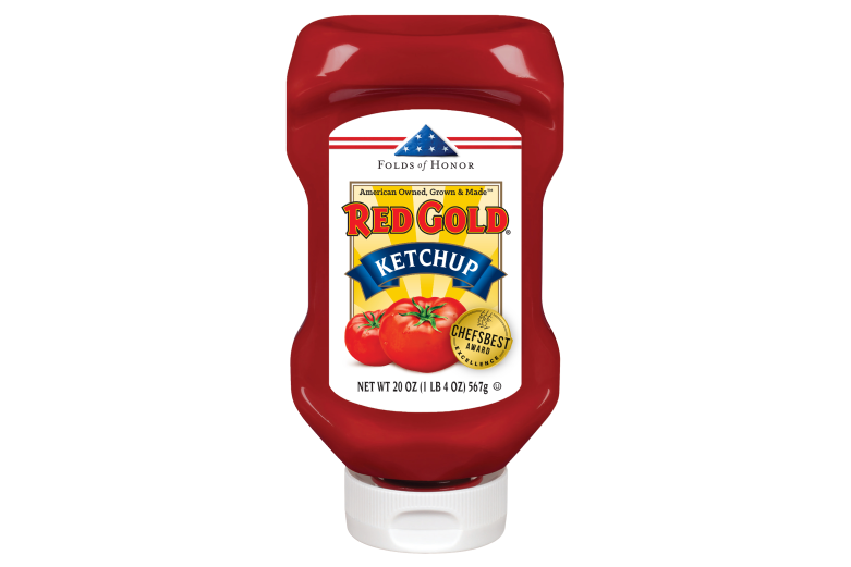 20 oz 16ct Red Gold Fancy Tomato Ketchup Image:1