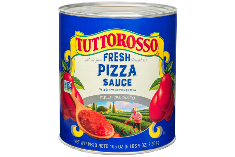 #10 Tuttorosso Fresh Pizza Sauce Fully Prepared Image:1