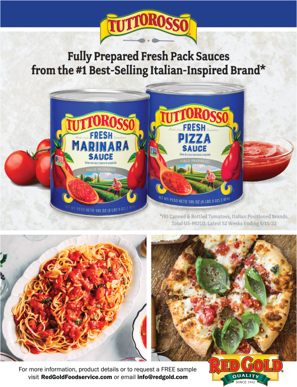 Tuttorosso Fully Prepared Sauces POS