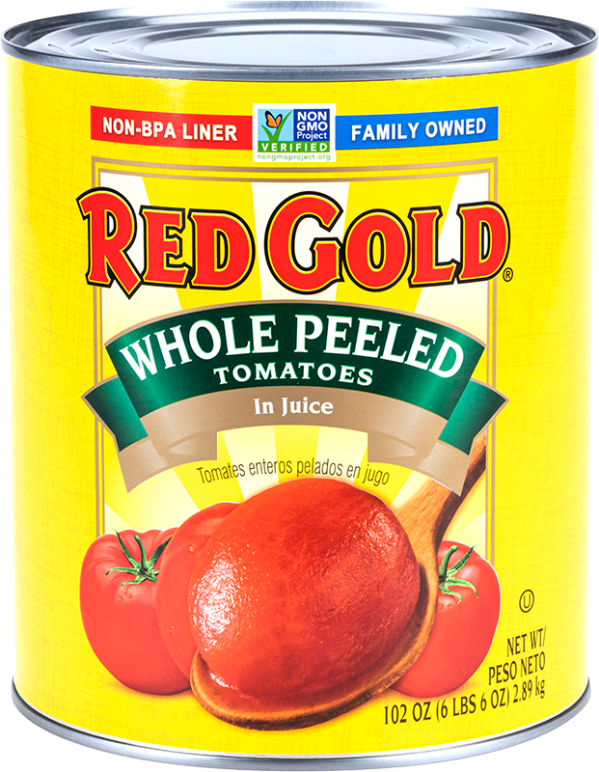 #10 Red Gold Whole Peeled  Tomatoes in Juice