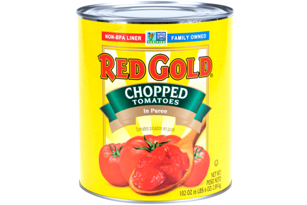 #10 Red Gold Chopped Tomatoes  in Puree