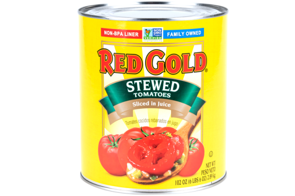 #10 Red Gold Stewed Tomatoes Sliced in Juice
