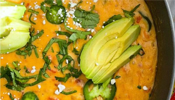 Healthier Creamy Queso
