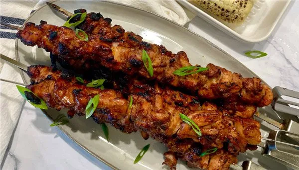 Juicy BBQ Chicken Skewers