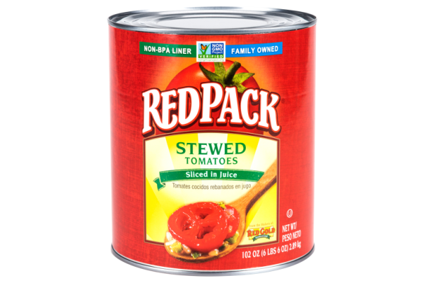 #10 Redpack Stewed Tomatoes Sliced in Juice