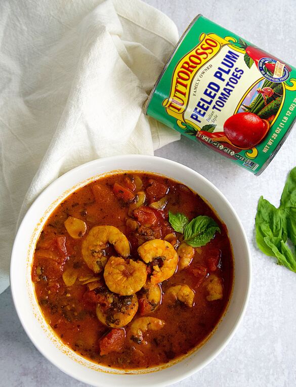 Shrimp with Garlic Tomato Sauce