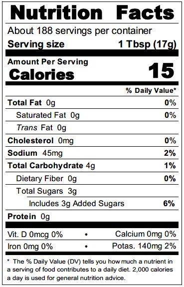 112.5 oz. Jug Red Gold Naturally Balanced Ketchup (Enhanced Low Sodium / Made with Sugar) Image:2