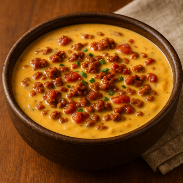 Salsa Con Queso with Chorizo