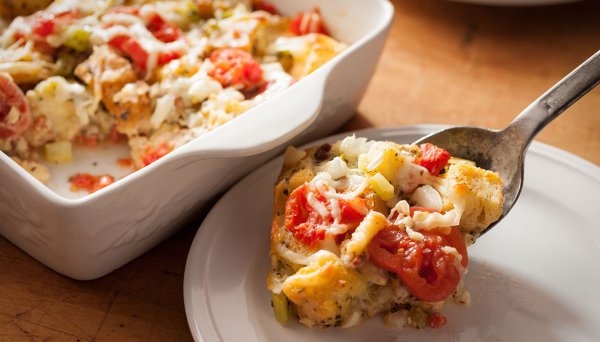 Baked Tomato Mozzarella