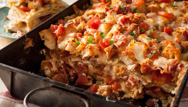Chicken Parmesan Lasagna