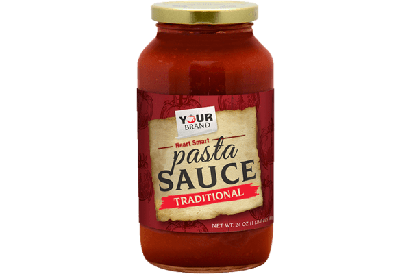 23.5 oz Heart Healthy Traditional Pasta Sauce – P Style