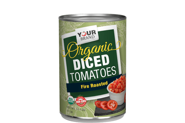 14.5 oz Organic Fire Roasted Diced Tomatoes