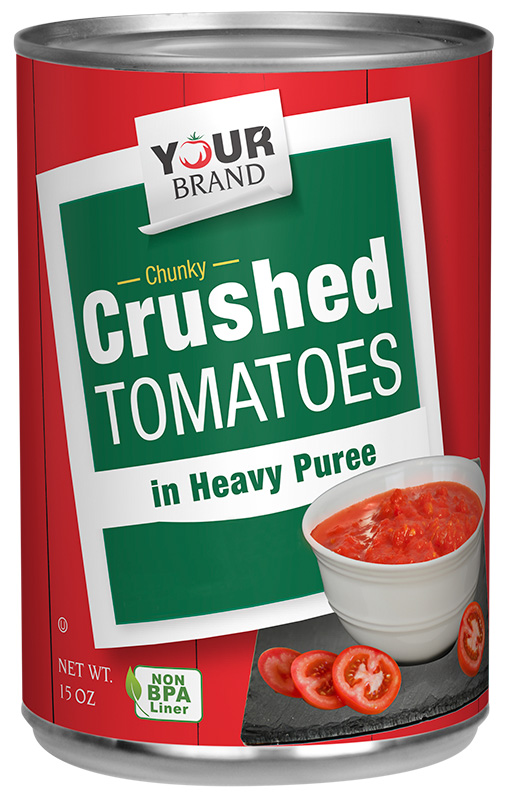 15 oz Chunky Crushed Tomatoes in Puree